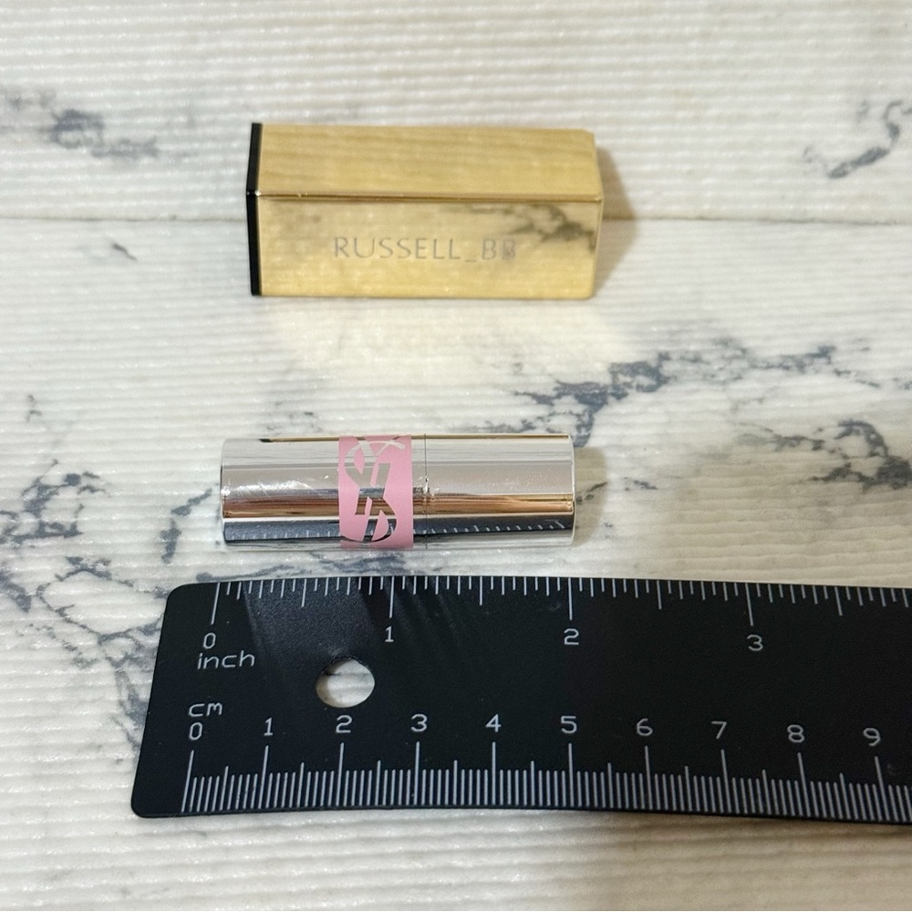 YSL Loveshine Lipstick 150 Nude Lingerie - Picture 6 of 8